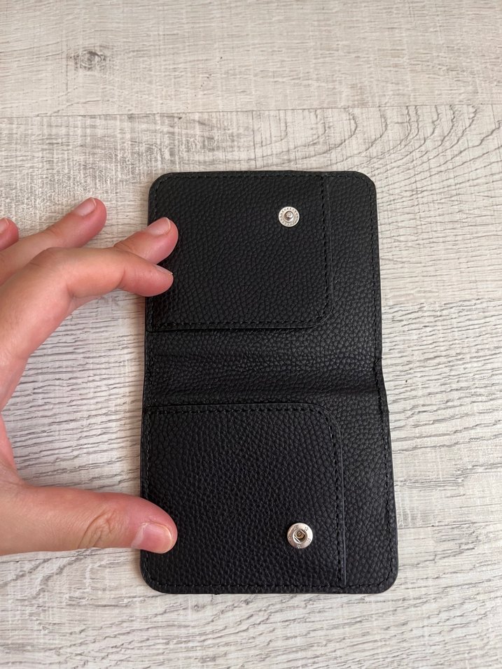 Siyah Fermuarlı Erkek Kartlık cüzdan - Görsel 2
