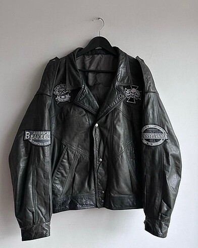 M/L Vintage Deri Ceket