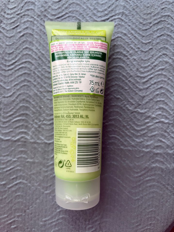 Simple Yüz Peelingi 75 ml - Görsel 2