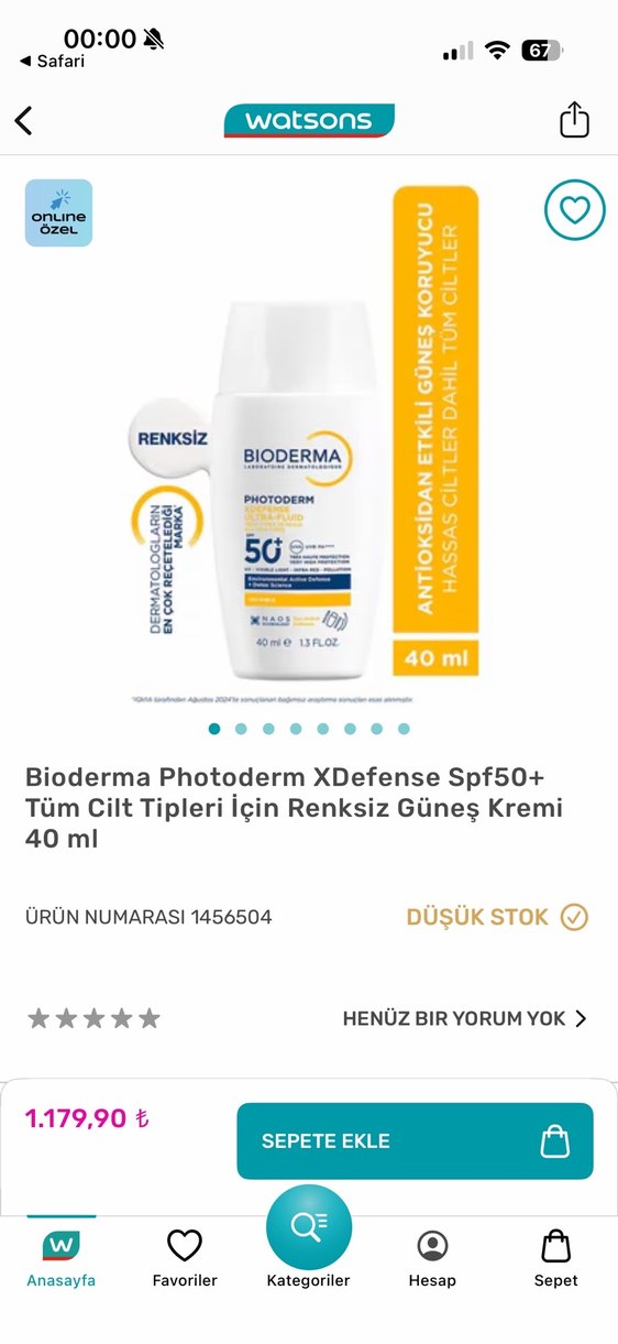 Bioderma Photoderm Güneş Kremi - Görsel 3