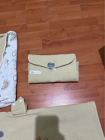 Müslin Puset örtüsü seti - Görsel 5