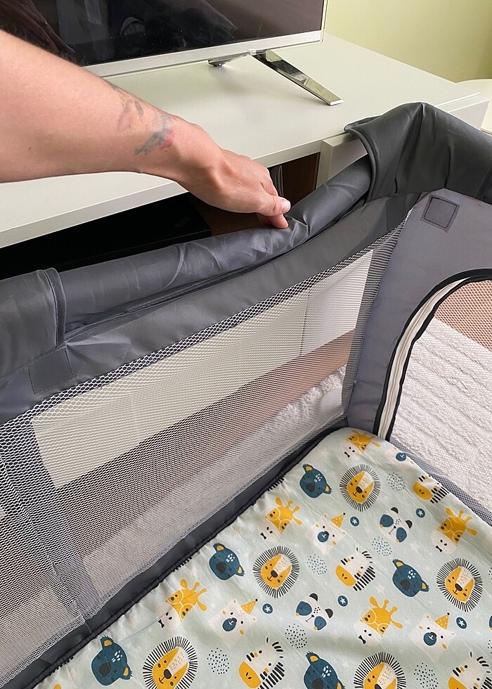 Oyun parkı + yatak - Görsel 5