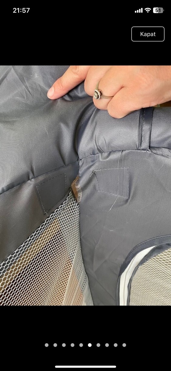 Gri Oyun Parkı Yatak - Görsel 4