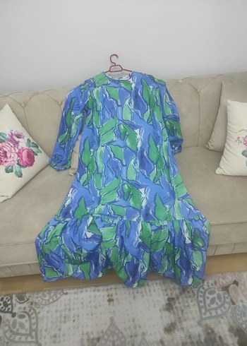 LC Waikiki Desenli Uzun Elbise