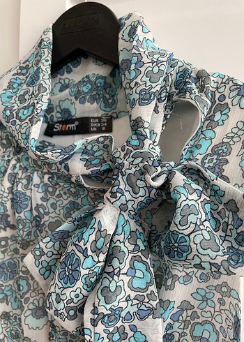 Uzun Drapeli Bohem Halter Yaka Elbise - Görsel 3