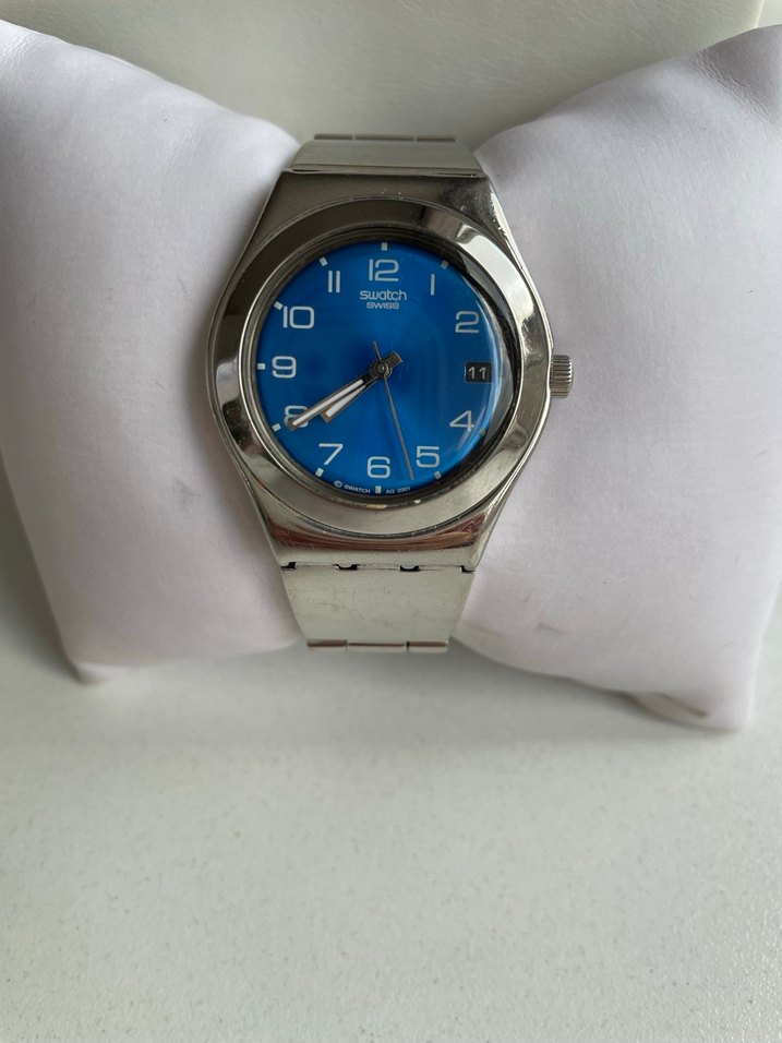 Mavi Kadranlı Kadın Kol Saati - Görsel 2