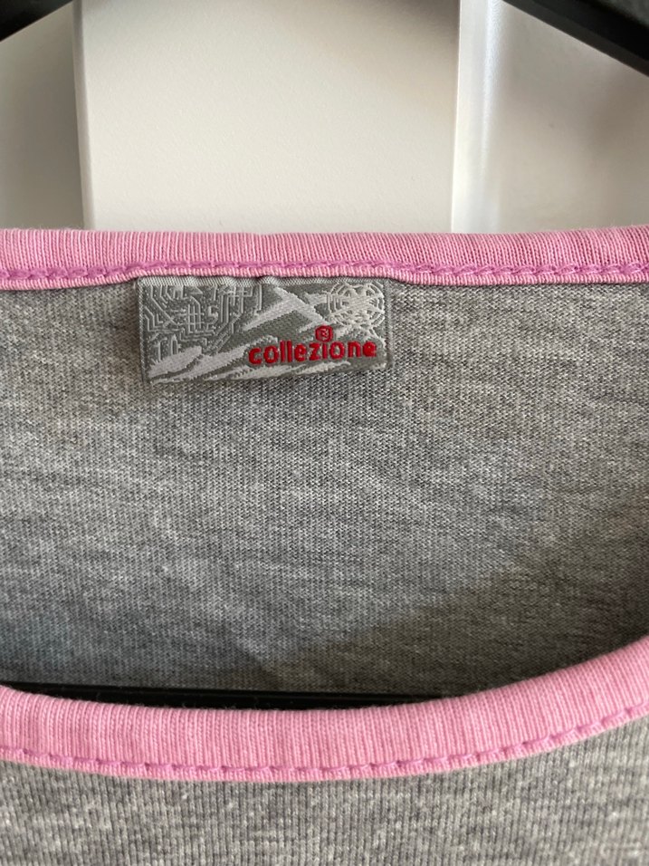 Gri Uzun Kollu Tişörtü - Görsel 2