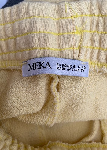 Sarı Kadın Rahat Kesim Eşofman - Görsel 3