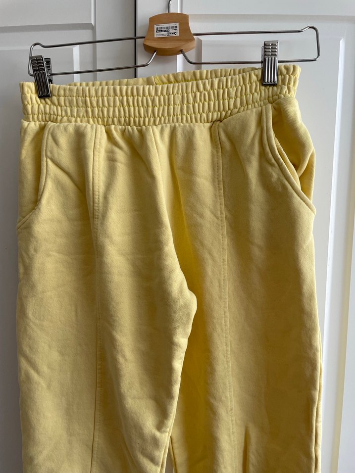 Sarı Kadın Rahat Kesim Eşofman - Görsel 2