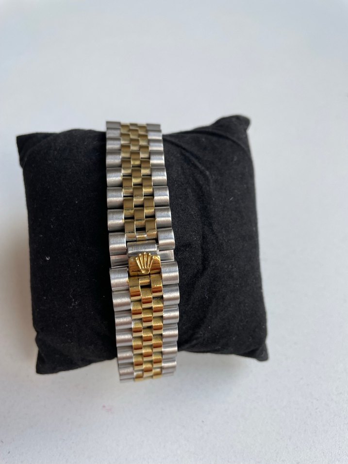 Altın Renk Rolex Klasik Erkek Kol Saati - Görsel 3