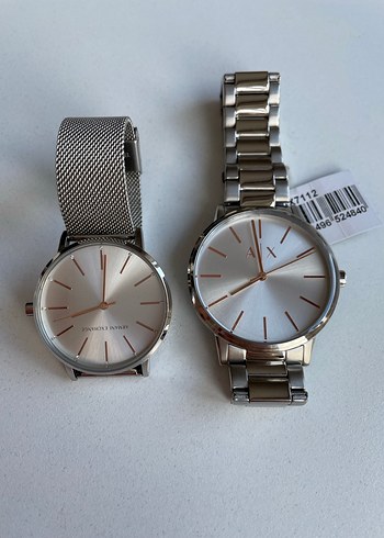 Gri Minimalist Armani Exchange Kadın-erkek Saatleri - Görsel 3