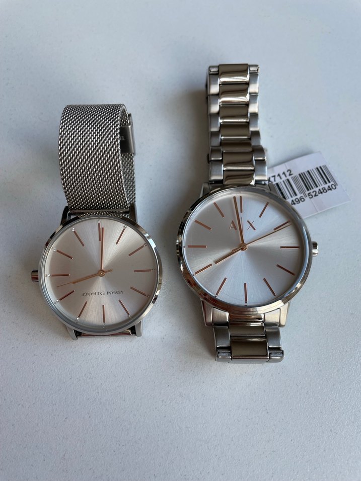 Gri Minimalist Armani Exchange Kadın-erkek Saatleri - Görsel 3