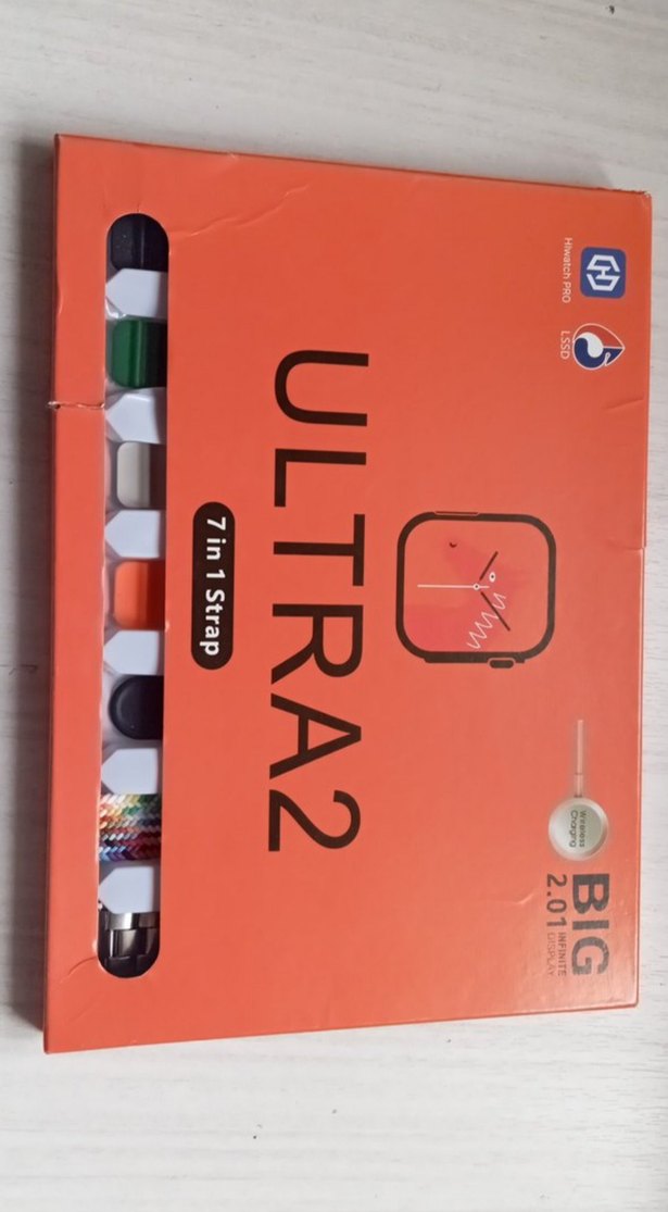 Çok Renkli Akıllı Saat ve 7 Kayış Seti - Görsel 3