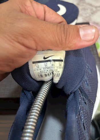 Lacivert Bağcıklı Erkek Koşu ve Antrenman Ayakkabısı 46 numara - Görsel 7