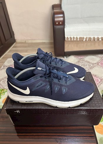 Lacivert Bağcıklı Erkek Koşu ve Antrenman Ayakkabısı 46 numara - Görsel 6