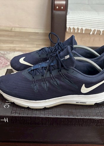 Lacivert Bağcıklı Erkek Koşu ve Antrenman Ayakkabısı 46 numara - Görsel 4