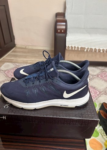 Lacivert Bağcıklı Erkek Koşu ve Antrenman Ayakkabısı 46 numara - Görsel 3