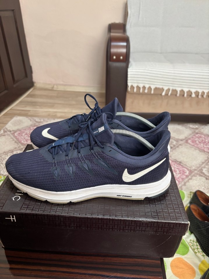 Lacivert Bağcıklı Erkek Koşu ve Antrenman Ayakkabısı 46 numara - Görsel 3