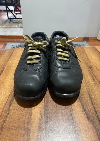 Erkek Siyah Minimalist Street Wear Ayakkabı Bağcığı - Görsel 2