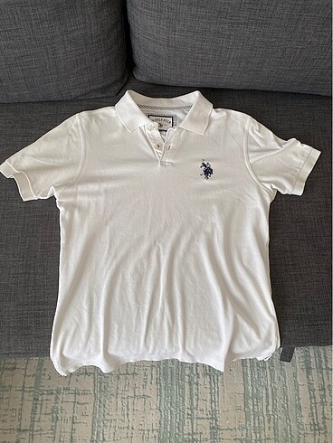 U.S Polo Assn. Polo marka beyaz tişört