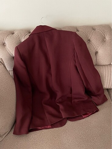 40 Beden bordo Renk Blazer Ceket