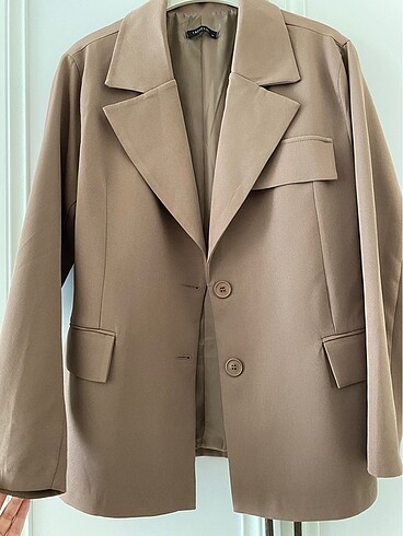 l Beden camel Renk Trendyolmilla ceket