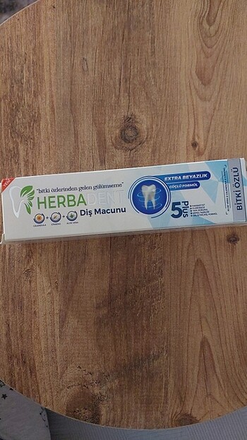 Herbadent diş macunu 5 plus
