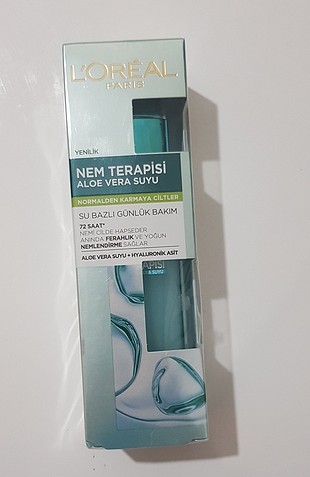 loreal paris nem terapisi aloe vera suyu (normal-karma cilt)