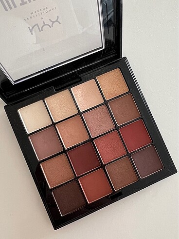 Beden Renk NYX ultimate warm neutrals far paleti