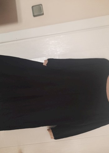 Marks Spencer siyah Triko Midi Elbise - Görsel 6