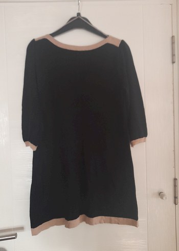 Marks Spencer siyah Triko Midi Elbise - Görsel 4