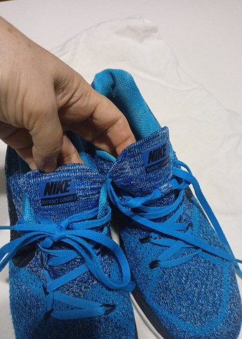 Nike Mavi Bağcıklı Kadın Spor Ayakkabısı - Görsel 7