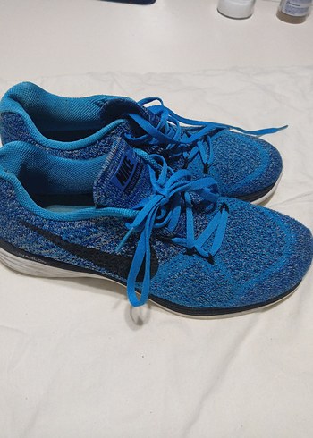 Nike Mavi Bağcıklı Kadın Spor Ayakkabısı - Görsel 5