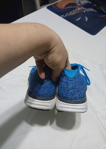 Nike Mavi Bağcıklı Kadın Spor Ayakkabısı - Görsel 3