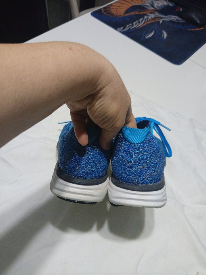 Nike Mavi Bağcıklı Kadın Spor Ayakkabısı - Görsel 3