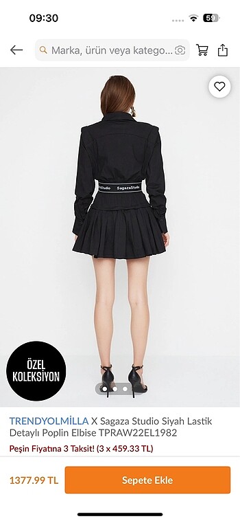 Siyah elbise - Görsel 2