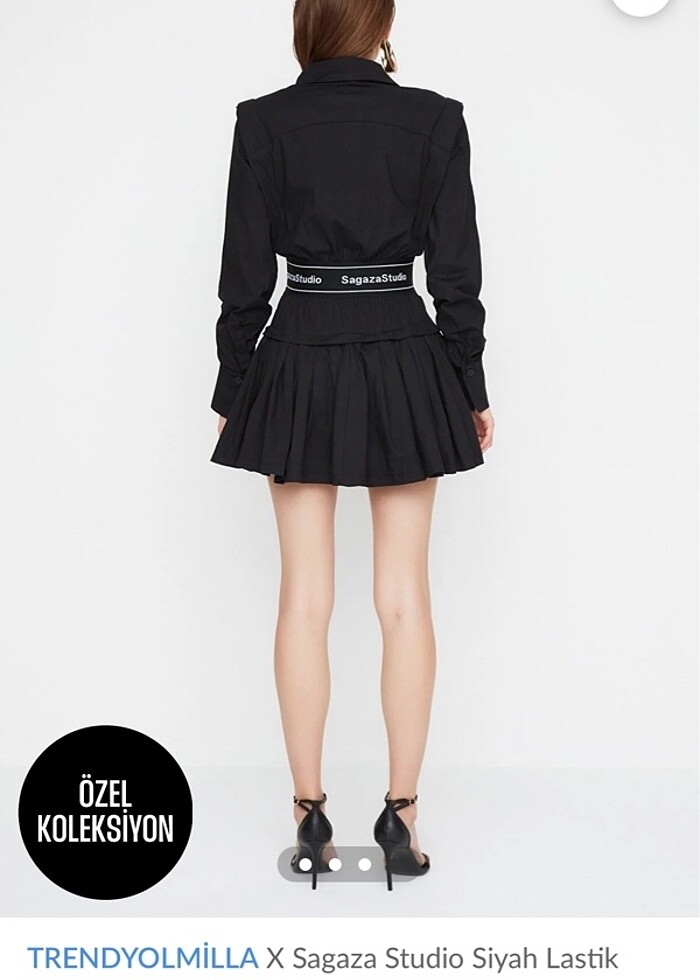 Siyah elbise - Görsel 2