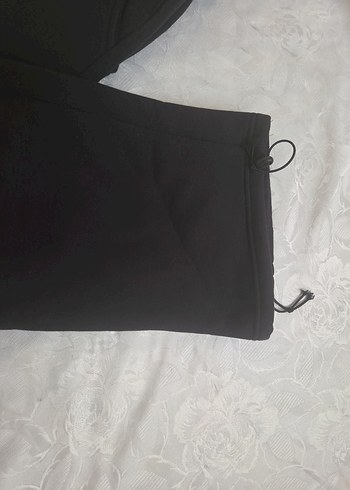 Siyah Kadın Rahat Kesim Eşofman Altı - Görsel 3