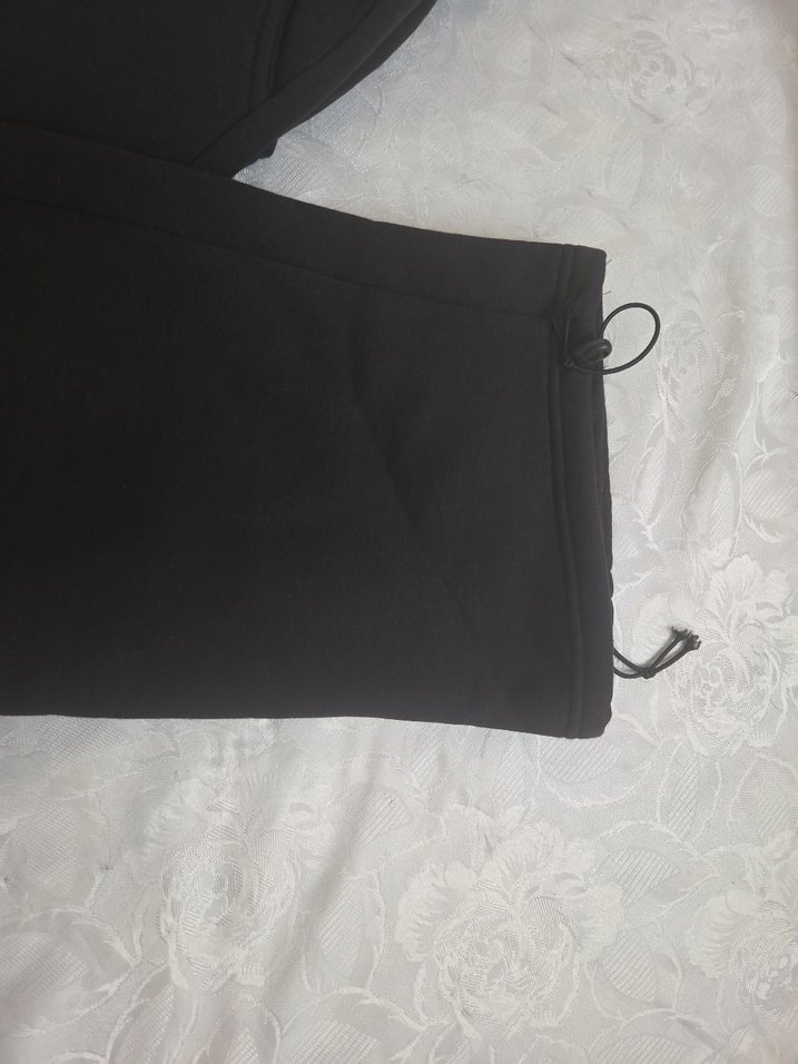 Siyah Kadın Rahat Kesim Eşofman Altı - Görsel 3