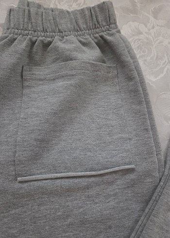 Gri Kadın Rahat Kesim Eşofman Altı - Görsel 4