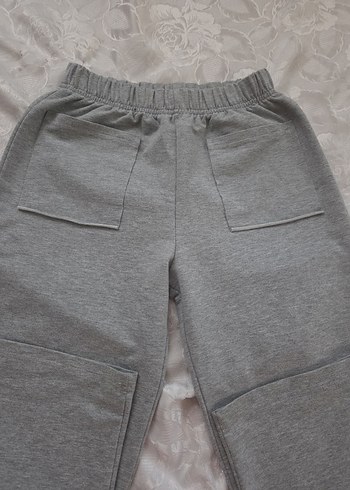 Gri Kadın Rahat Kesim Eşofman Altı - Görsel 3