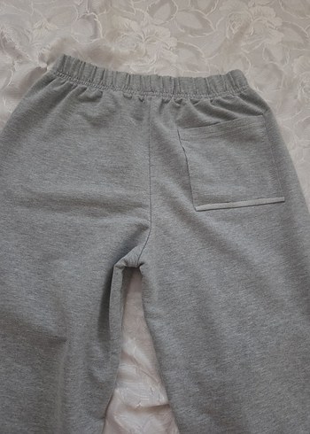 Gri Kadın Rahat Kesim Eşofman Altı - Görsel 2