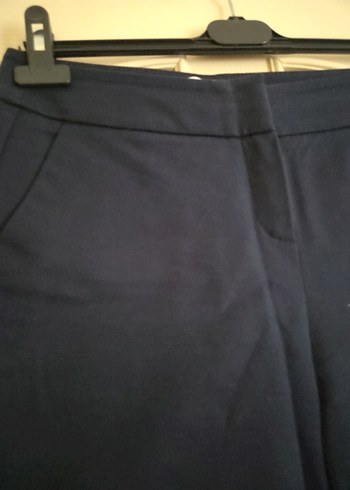 ipekyol Lacivert Midi Kumaş Kadın Pantolon