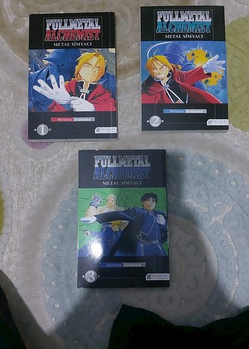 Fullmetal Alchemist Metal Simyacı 3 Kitap Seti