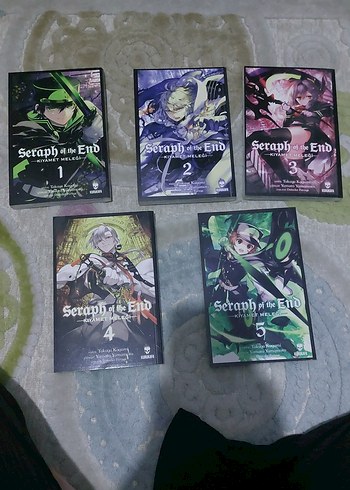 Seraph of the End 1-5 Cilt Manga Seti