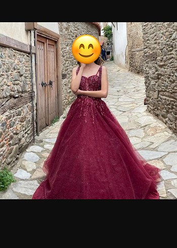 s Beden Bordo Drapeli Uzun V Yaka Bohem NİŞANLIK
