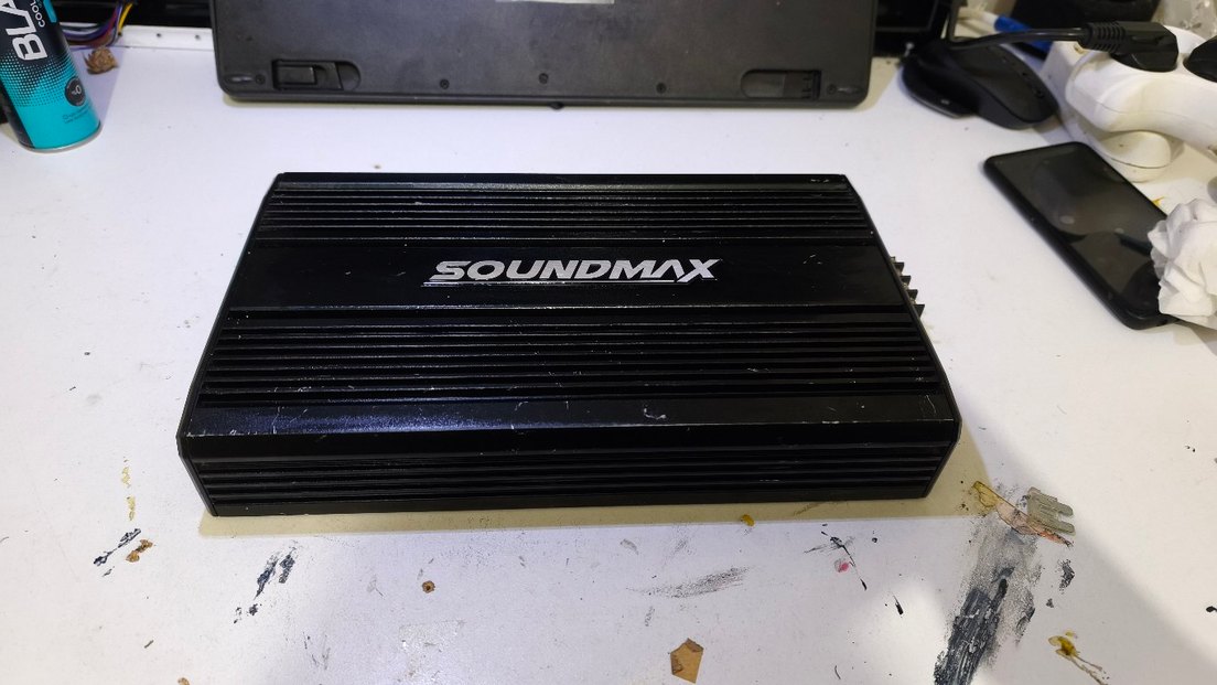 soundmax 4000w 4.80 amfi - Görsel 2