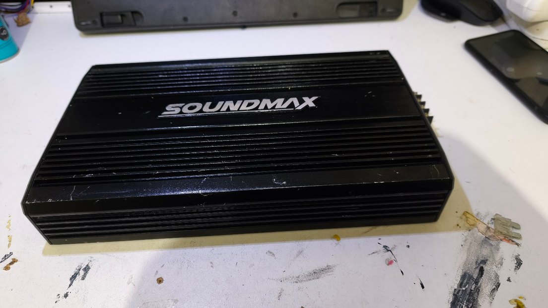 soundmax 4000w 4.80 amfi - Görsel 5