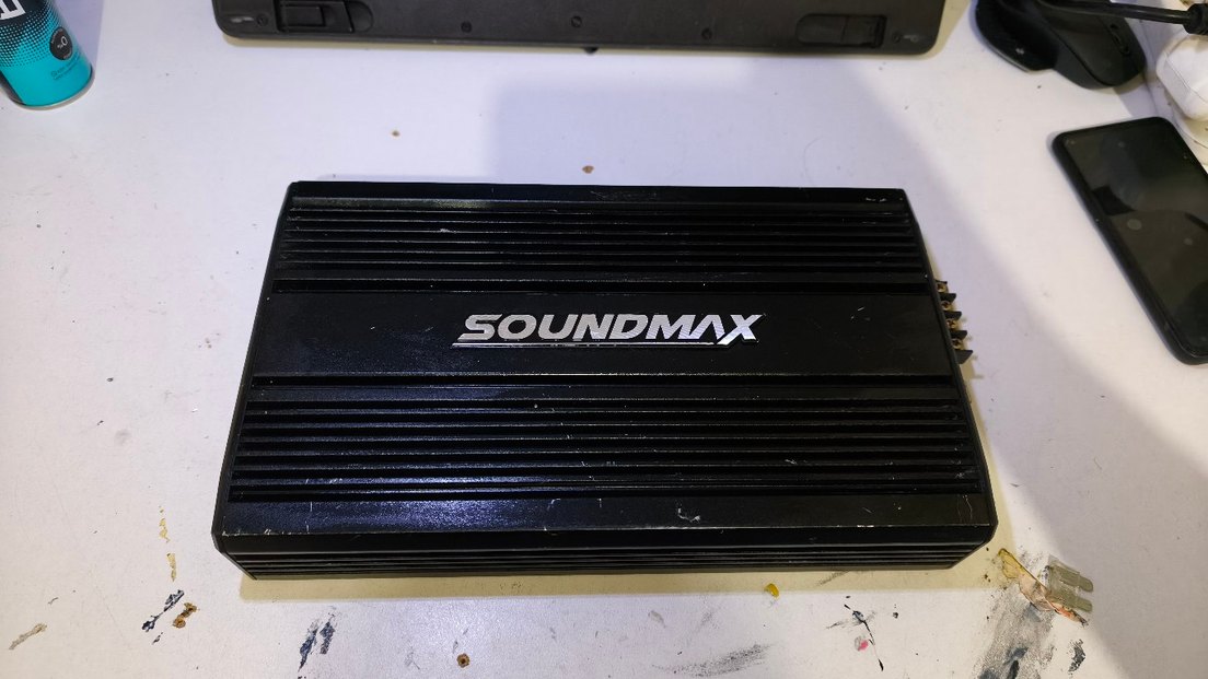 soundmax 4000w 4.80 amfi - Görsel 3