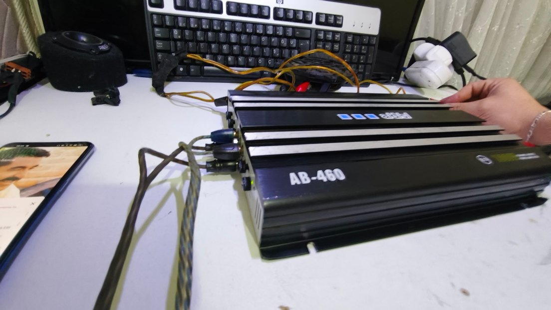 1800W 4 Kanallı amfi tamirsiz - Görsel 2